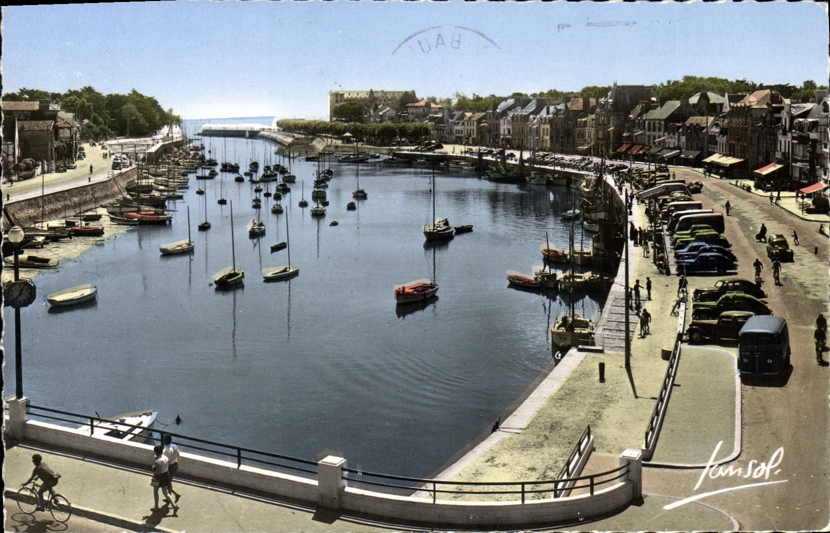 CPM La Cote d'Amour Le Port De La Baule Et Du Pouliguen