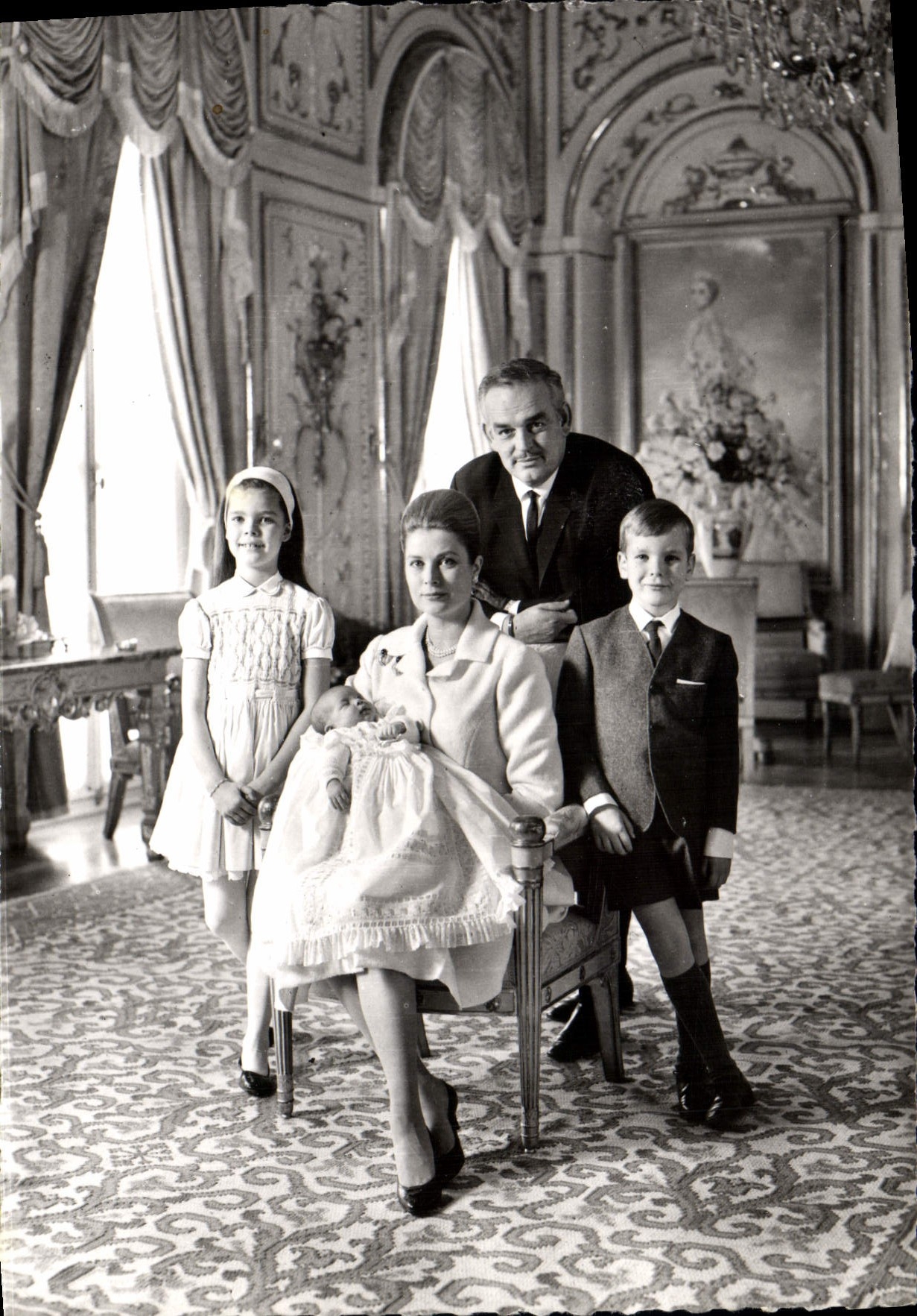La famille du Prince Albert de Monaco — Centenaire de Monte-Carlo — 1966