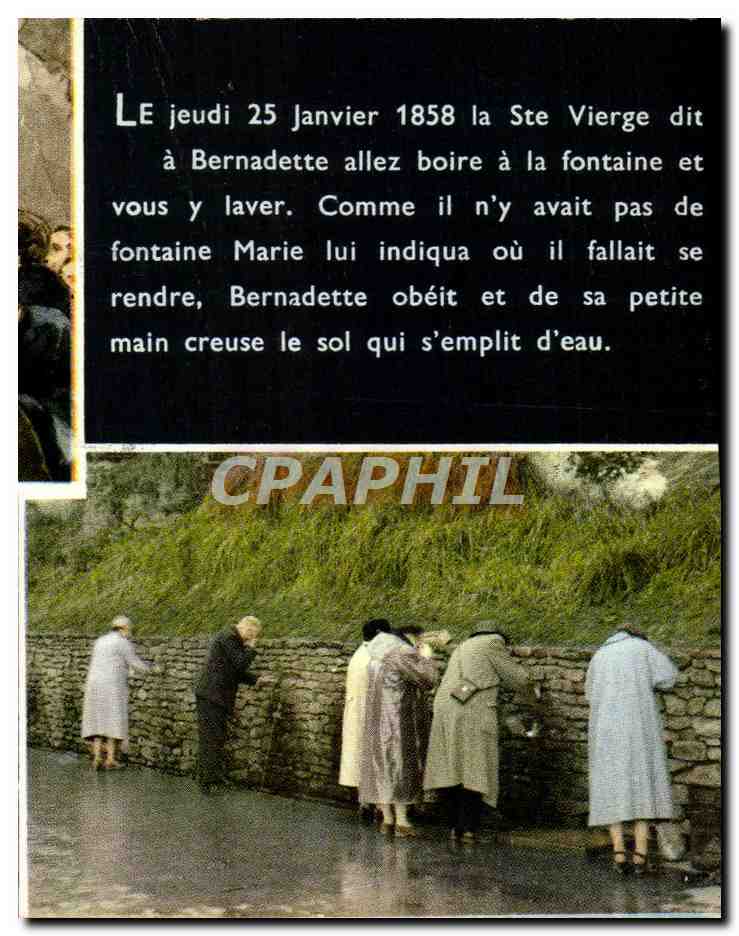 CPM Souvenir De Lourdes