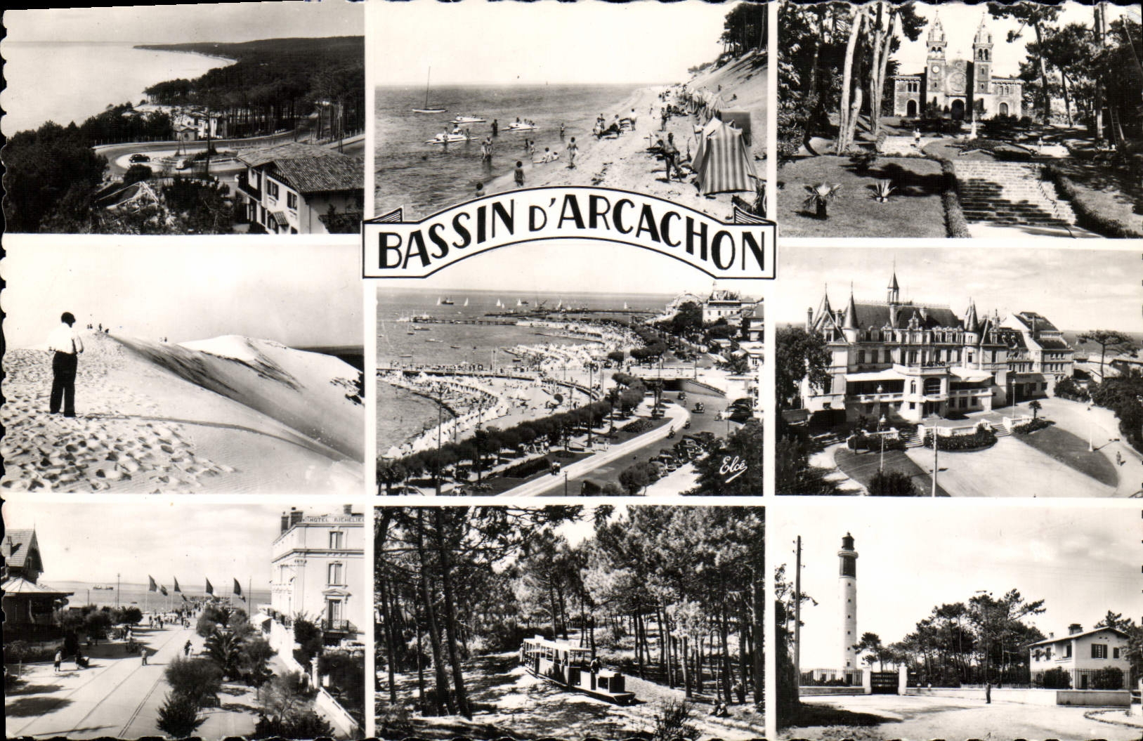 Bassins d'Arcachon — vue panoramique — L. Chatagneau, Corr. à Brumaire, n°92