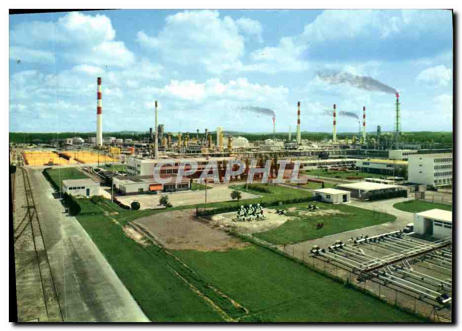 CPM Lacq Vue Generale Raffinerie Petrole Energie 