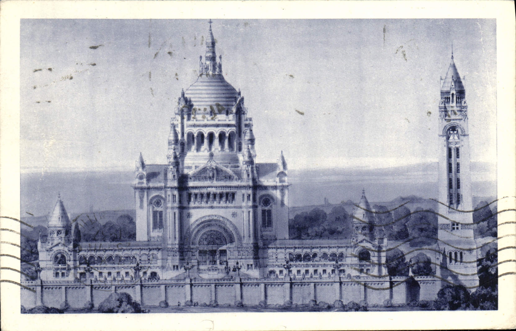 Basilique de Lisieux — Vue Générale du Projet — Dragger-Paris