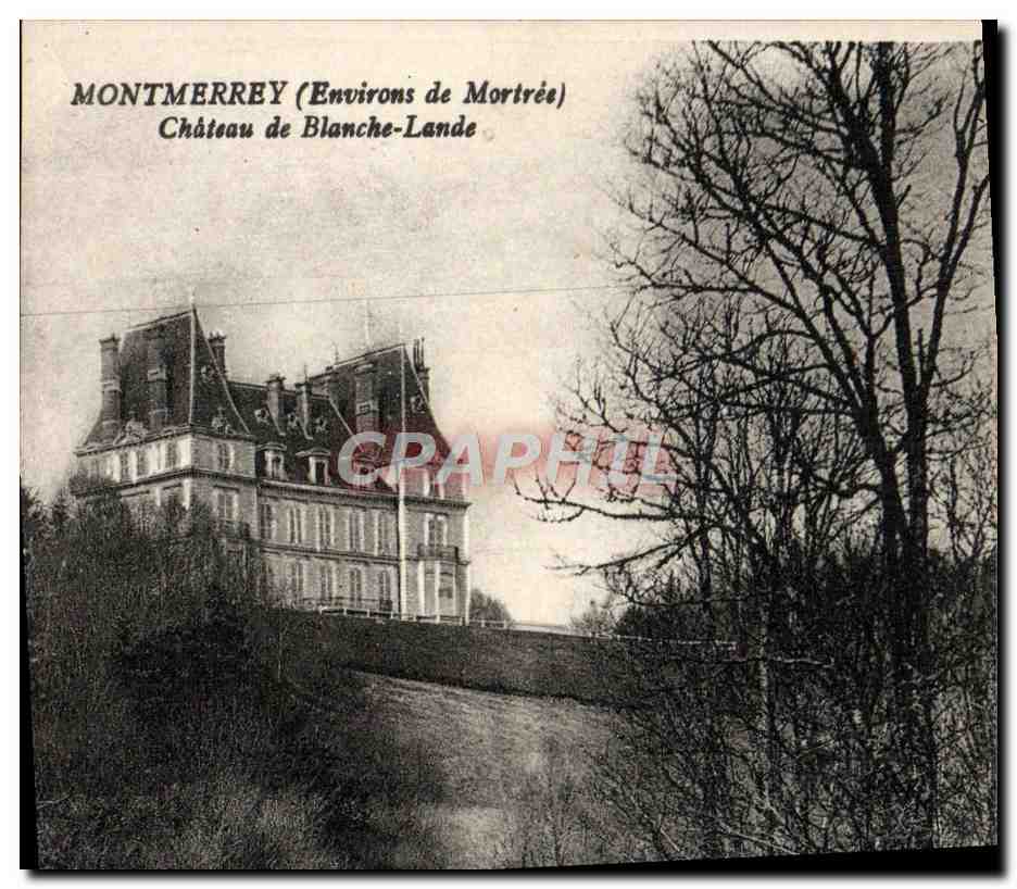 CPA Montmerrey Chateau De Blanche Lande Environs de Mortree