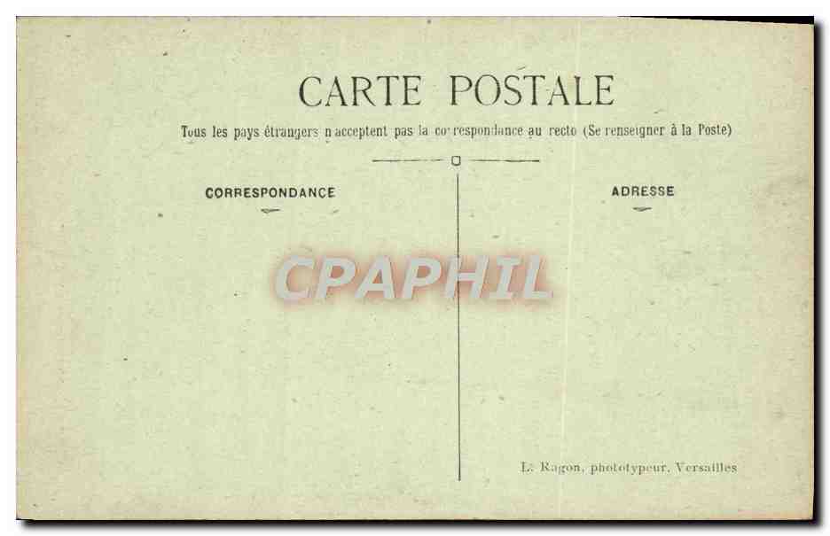 CPA Versailles Napoleon 1er Blesse Devant Ratisbonne Militaria — Verso