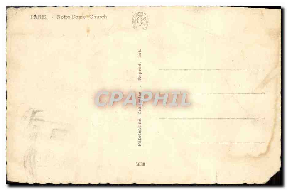 CPM Paris Notre Dame — Reverso