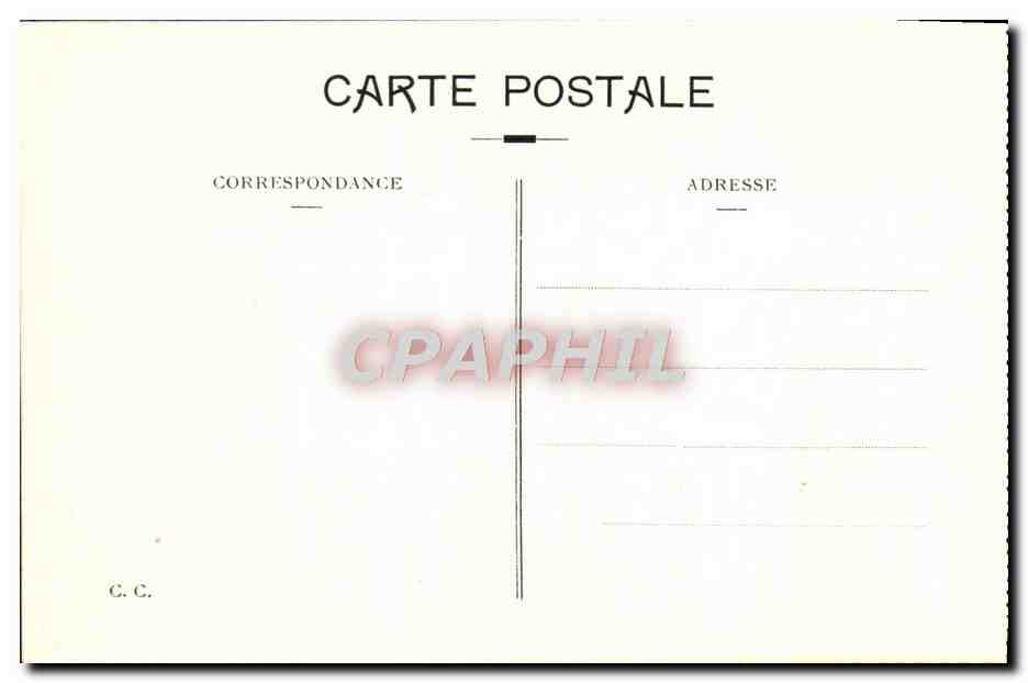 Pau — Le Palais d'Hiver vu de face — C.C. n°7 — Verso