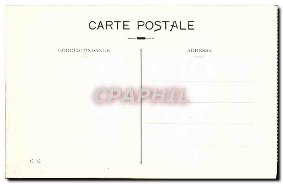 CPA Pau L'Eglise Saint Martin Et l'Hotel Gassion — Verso