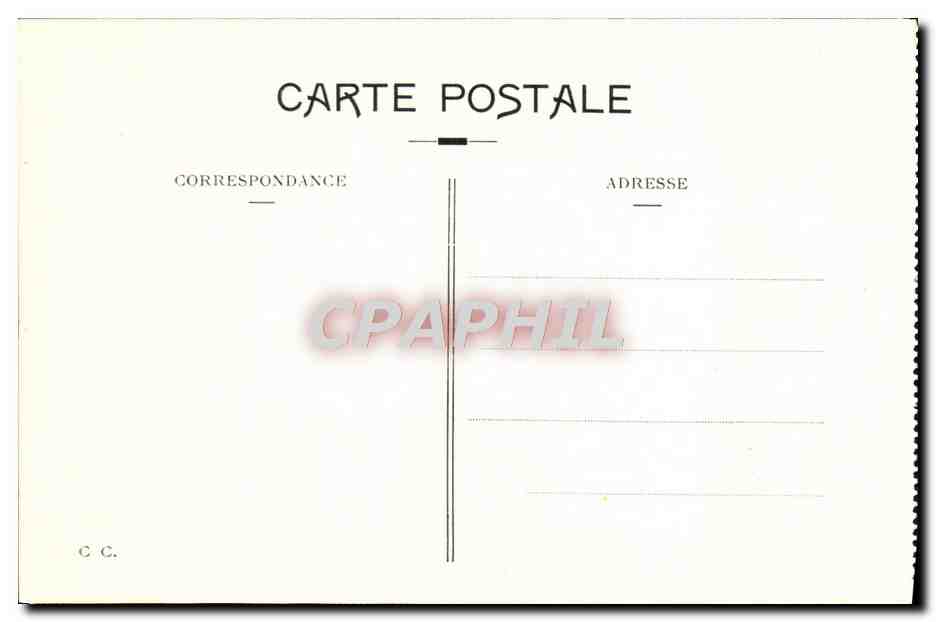 CPA Pau L'Avenue Leon Say — Verso