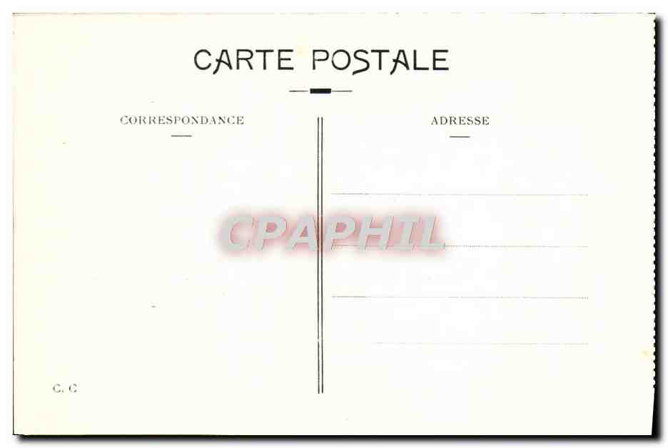 CPA Pau La Chaine Des Pyrenees — Rückseite