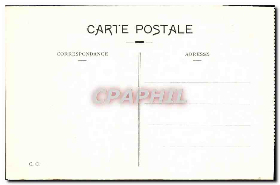 Pau — Vue prise de la Gare — C.C. — Achterkant