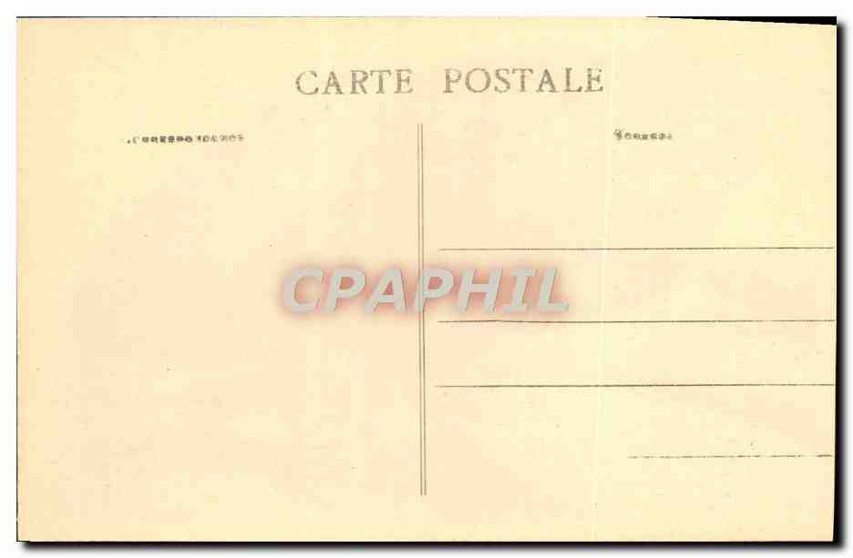 CPA Ploumanach Roche Branlante Pesant 15000 kilos Enfants — Rückseite