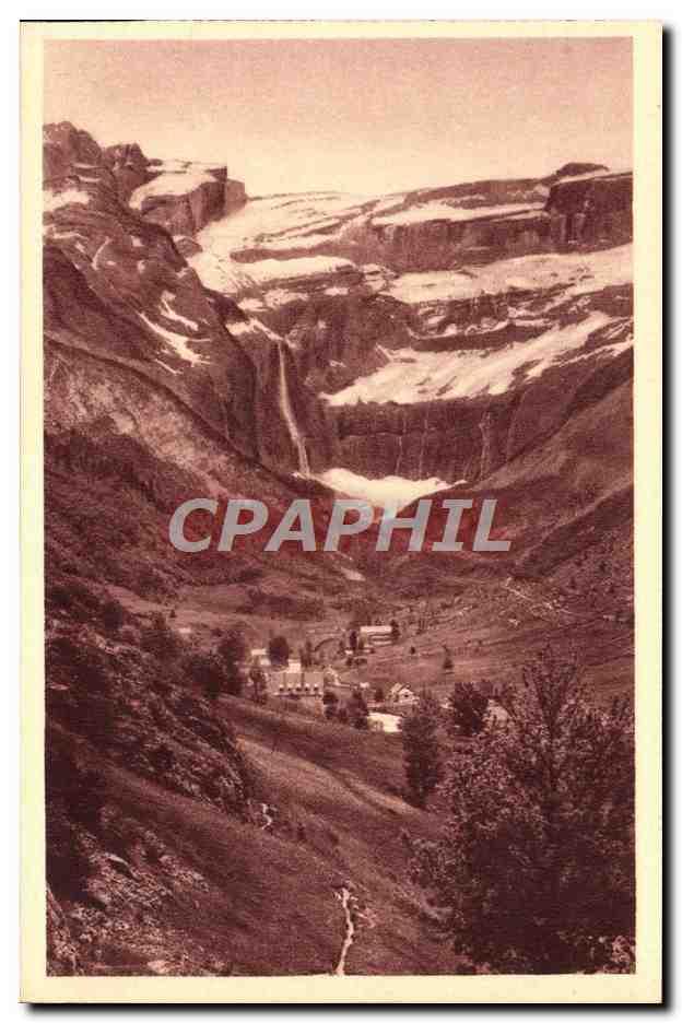 CPA Gavarnie Vue Vers Le Cirque