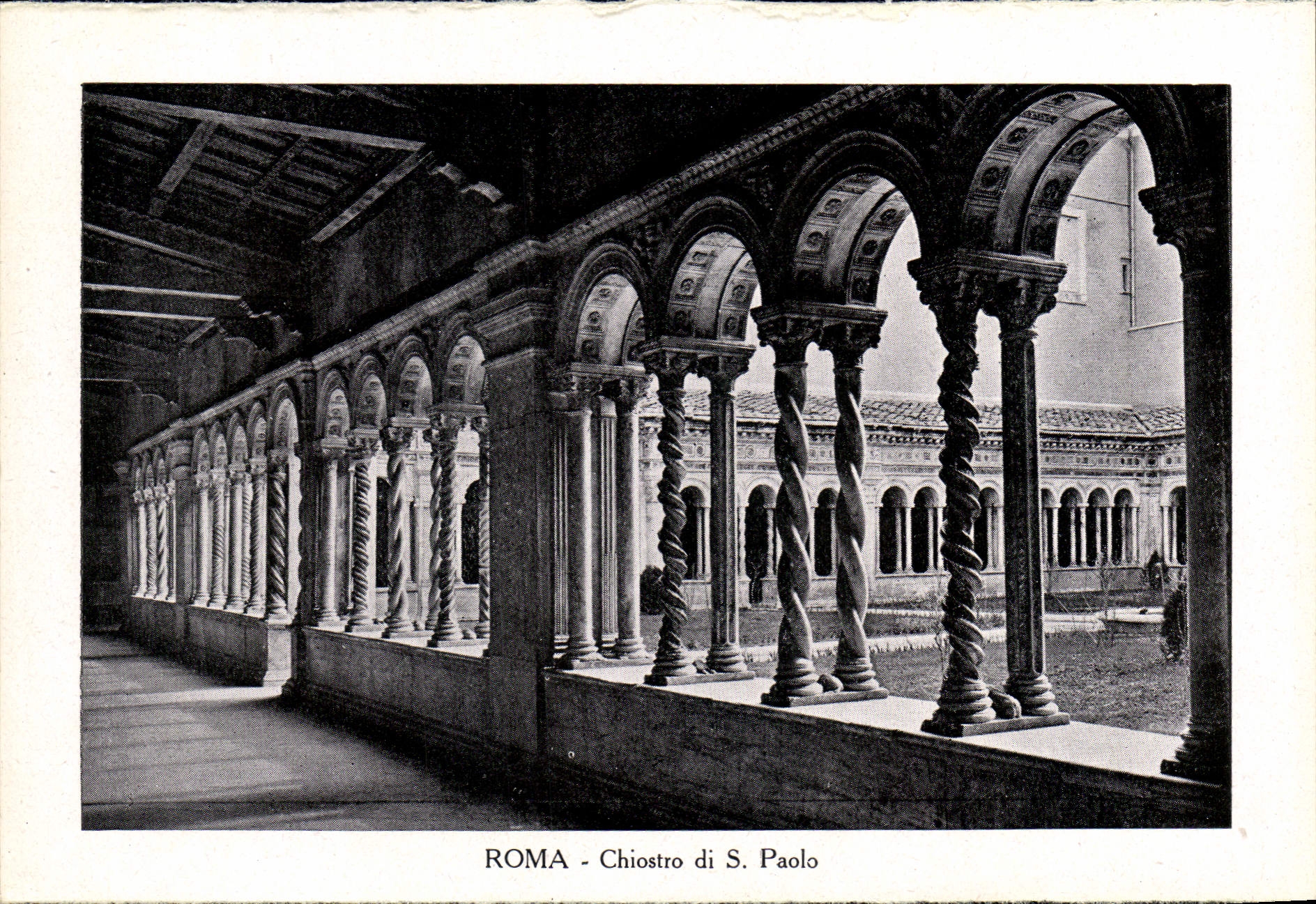 CPA Roma Chiostro Di S Paolo