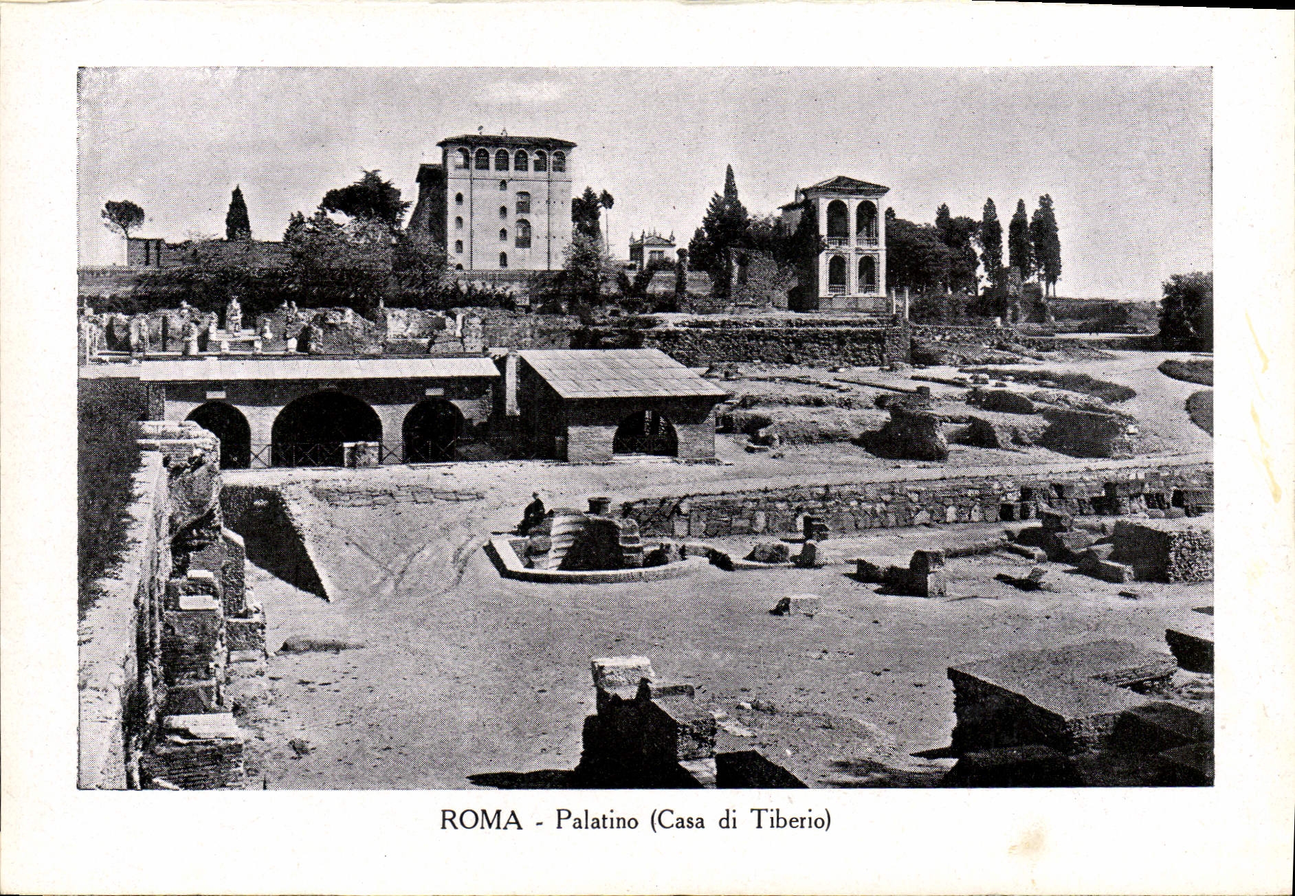 CPA Roma Palatino Casa di Tibero