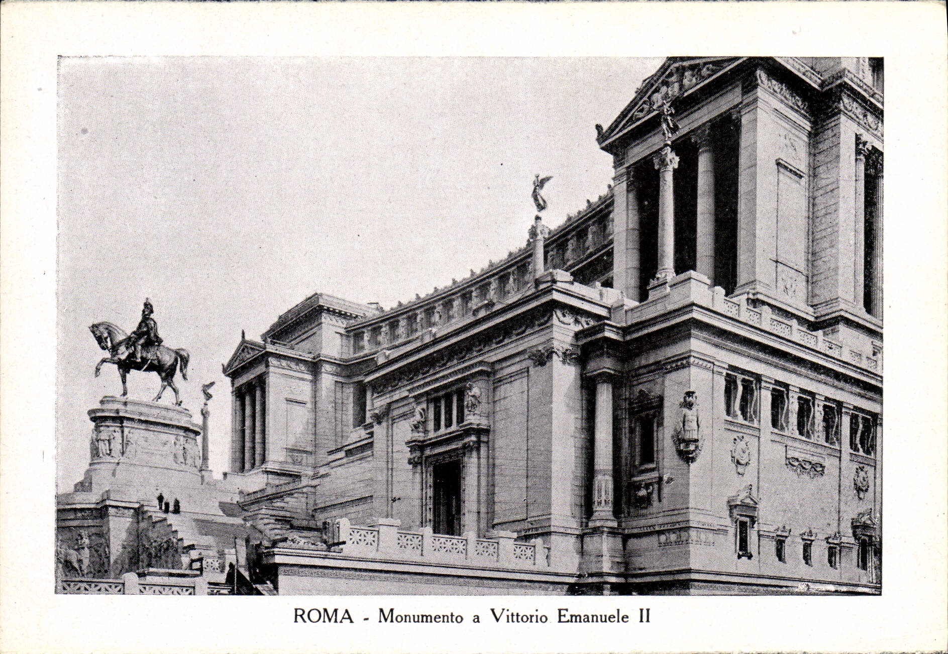 CPA Roma Monumento A Vittorio Emanuele II