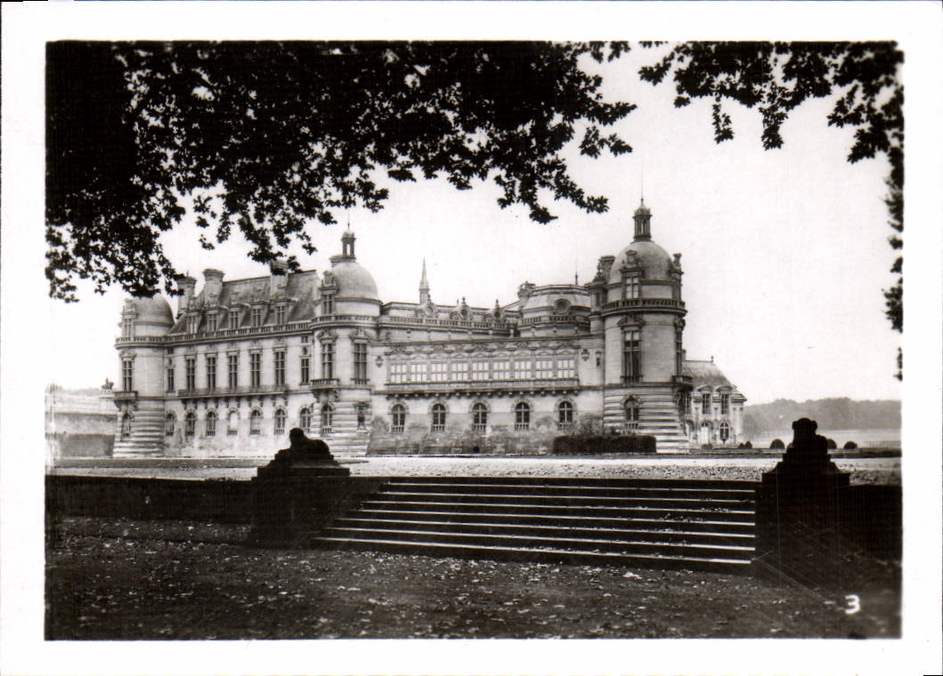 Château de Chantilly — vue panoramique — CPAPHIL n°3