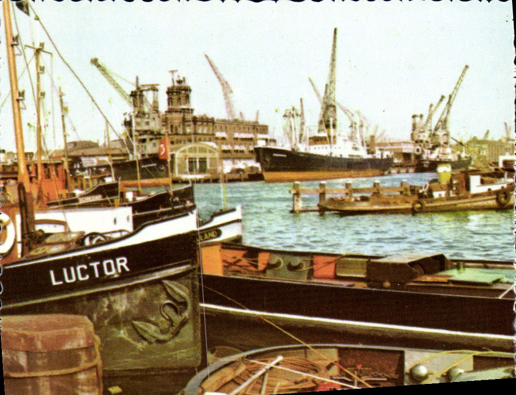Amsterdam — Vue du port — CPAPHIL
