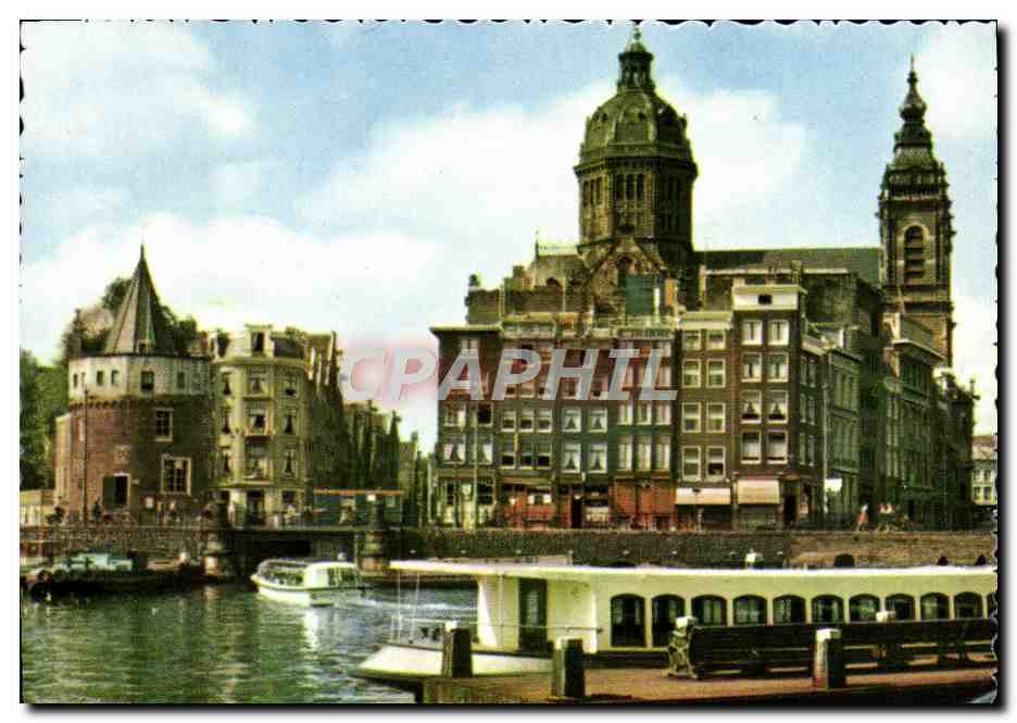 Amsterdam — Prins Hendrikkade - Klageturm (Turm der Tränen) — CPAPHIL