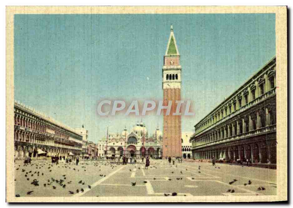 CPM Venezia Piazza Chiesa Di San Marco E Campanile