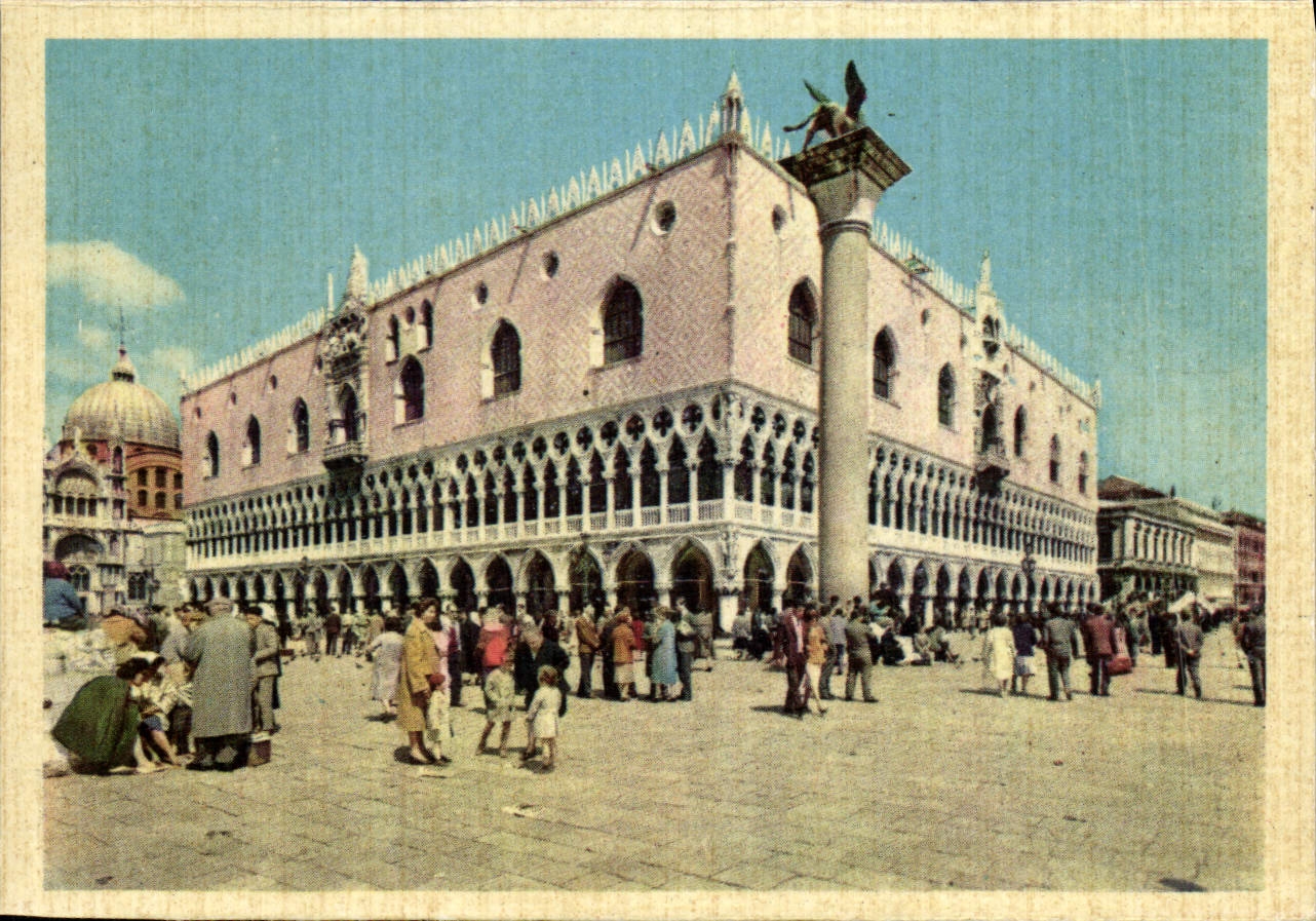 CPM Venezia Palazzo Ducale E uno Dei Principali Monumenti Du Venezia