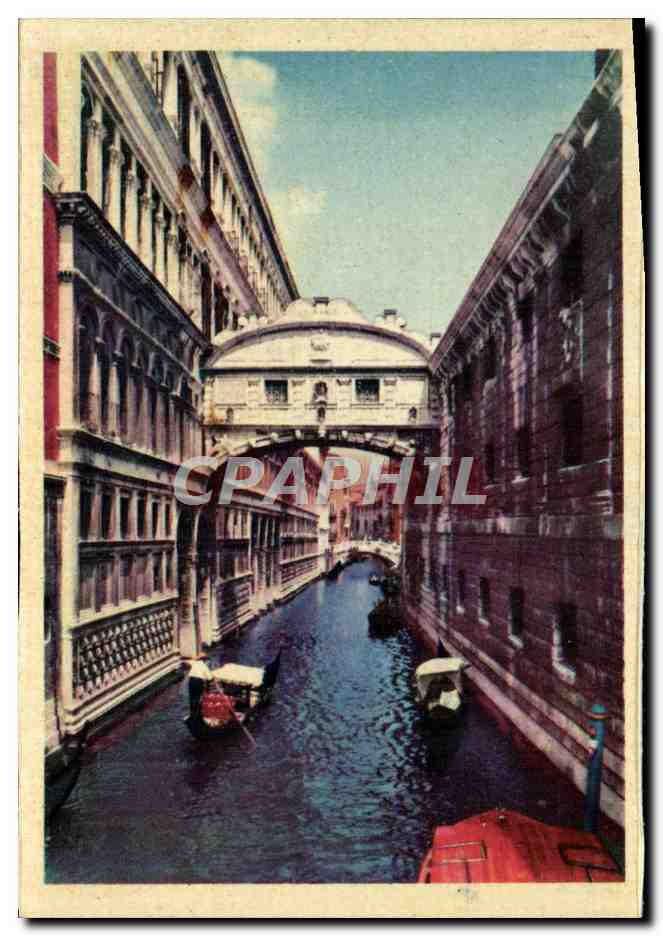 CPM Venezia Ponte Dei Sospiri Unisce Il Palazzo Ducale Con Le Nuove