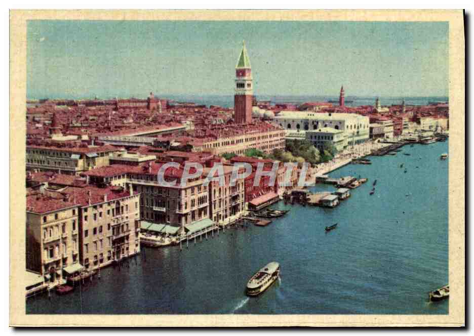 CPM Venezia Bacino Di S Marco E Specchio D'Acqua Dove Si Svolge