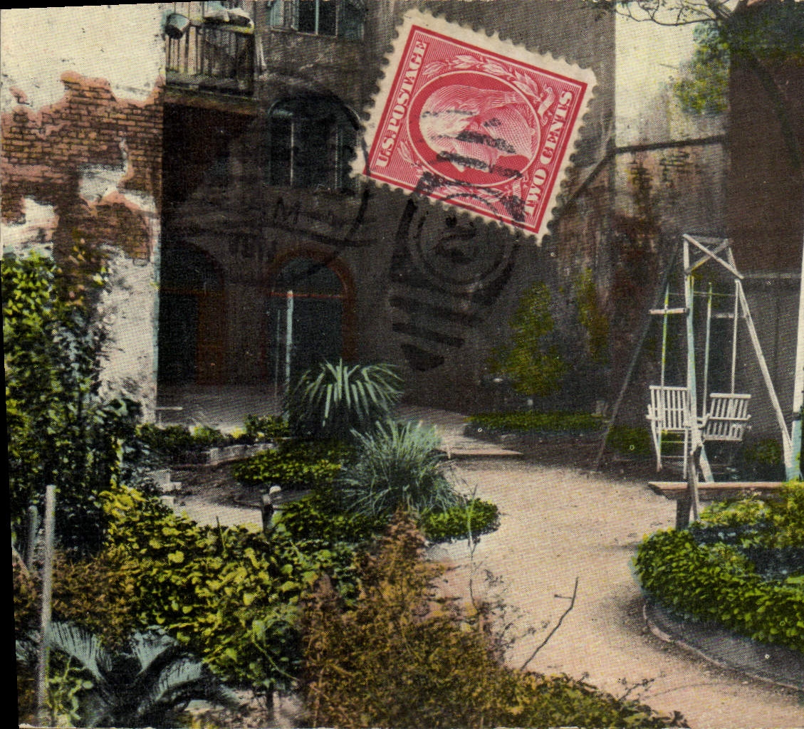 CPA Old spanish Court Yard New Orleans 