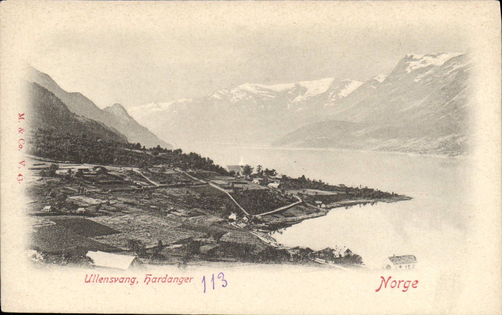 CPA Ullensvang Hardanger Norge