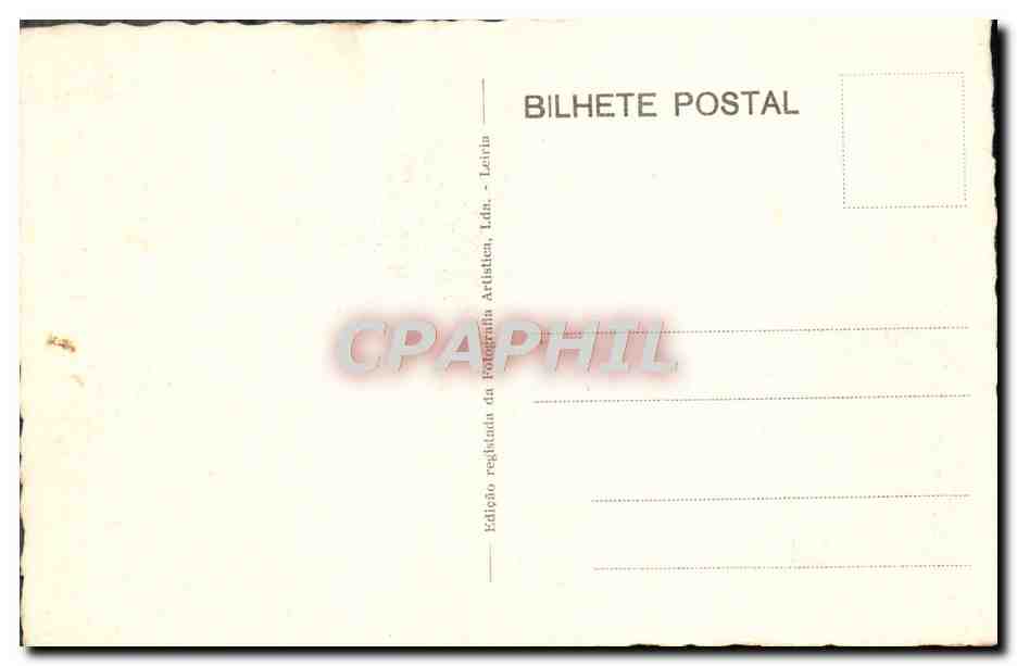 CPA Batalha Portugal Vista geral — Rückseite