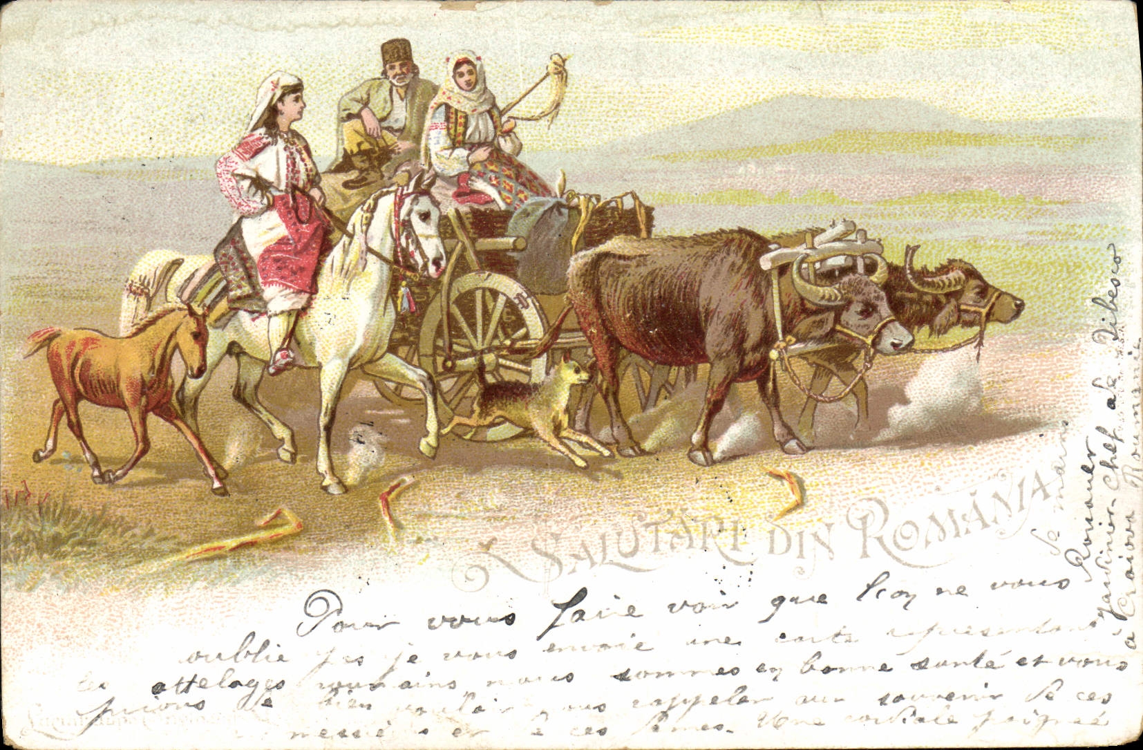CPA Roumanie Gitans Gypsie Folklore