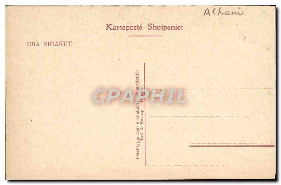 CPA Ura Shiakut — Verso