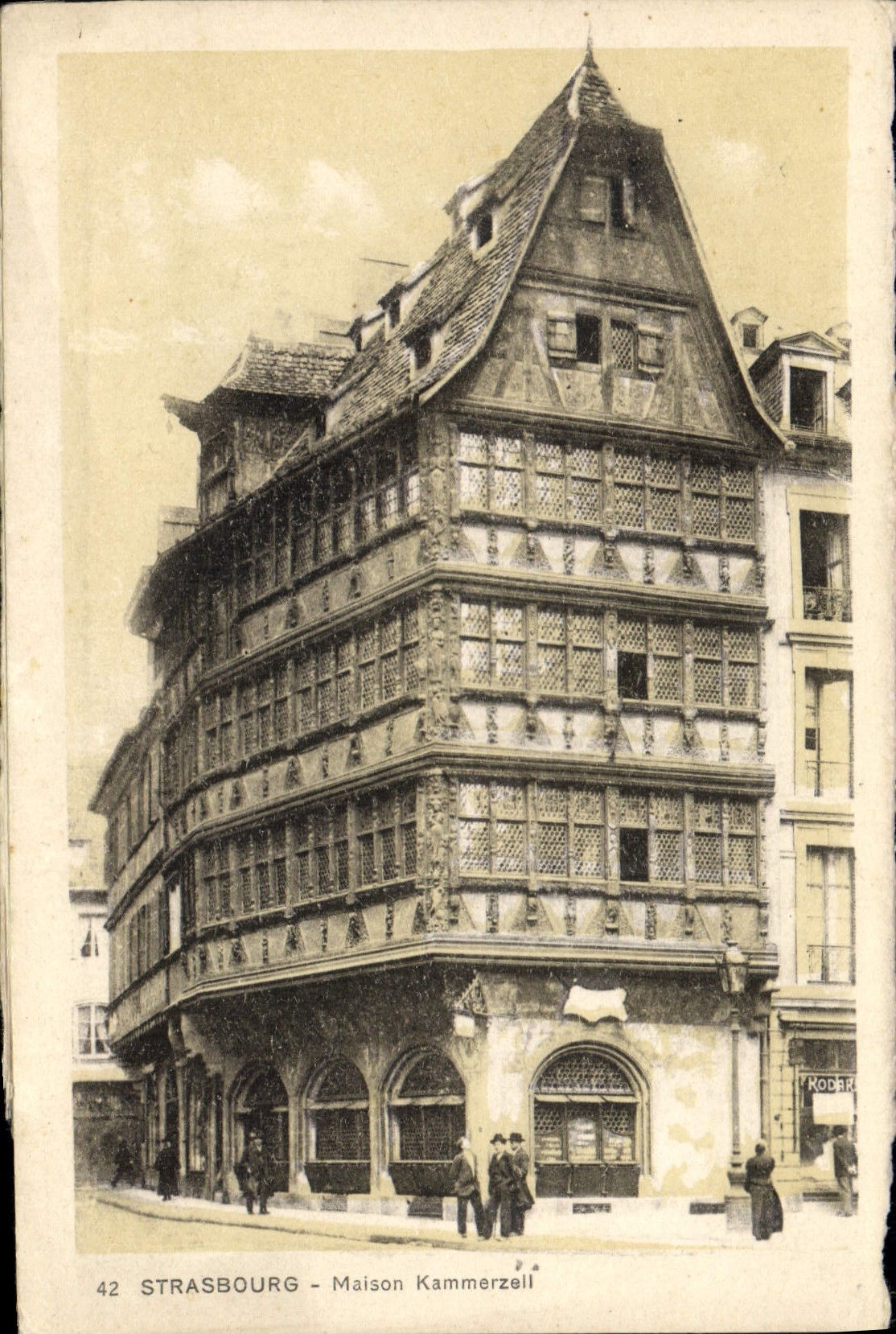 CPA Strasbourg Maison Kammerzeil