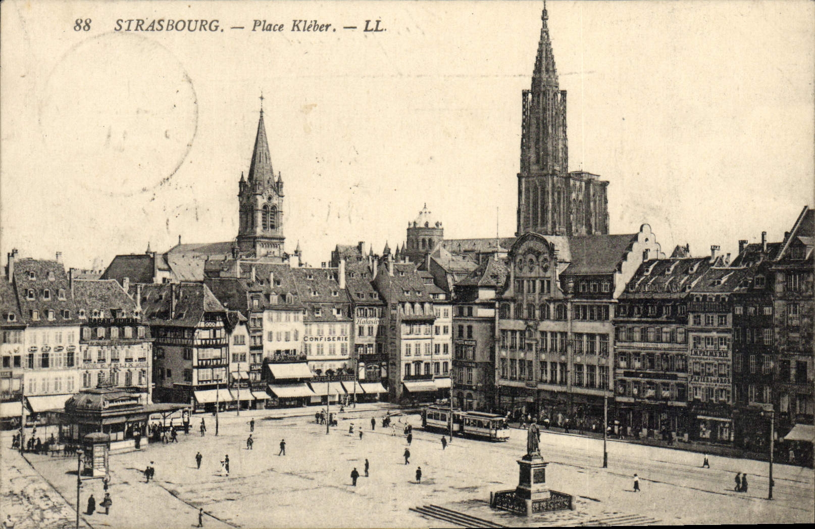 Strasbourg — Place Kléber — LL. — N° 88
