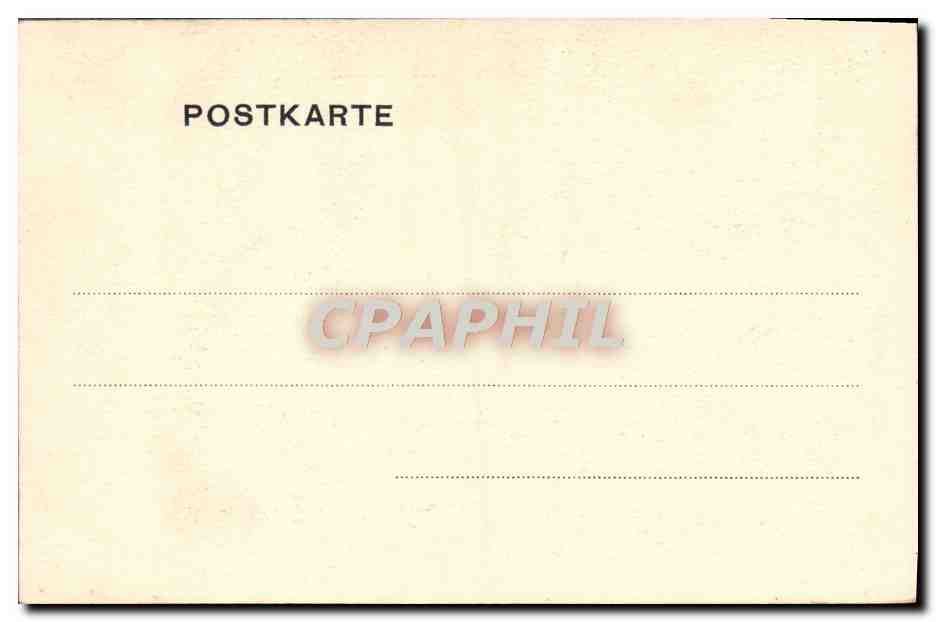 CPA Strasbourg Eglise protestante de la garnison et pont de l'universite — Verso
