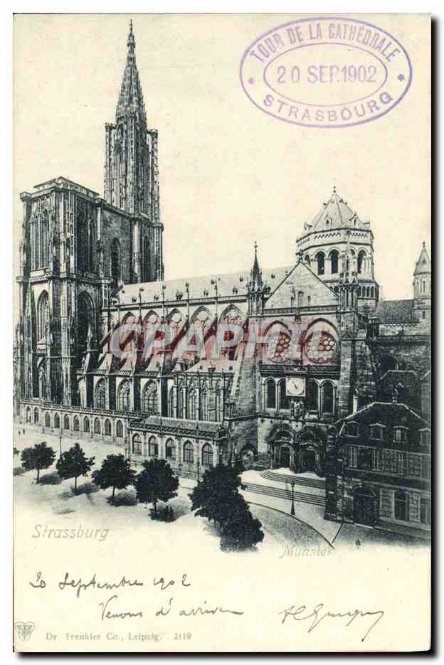 CPA Strassburg Munster