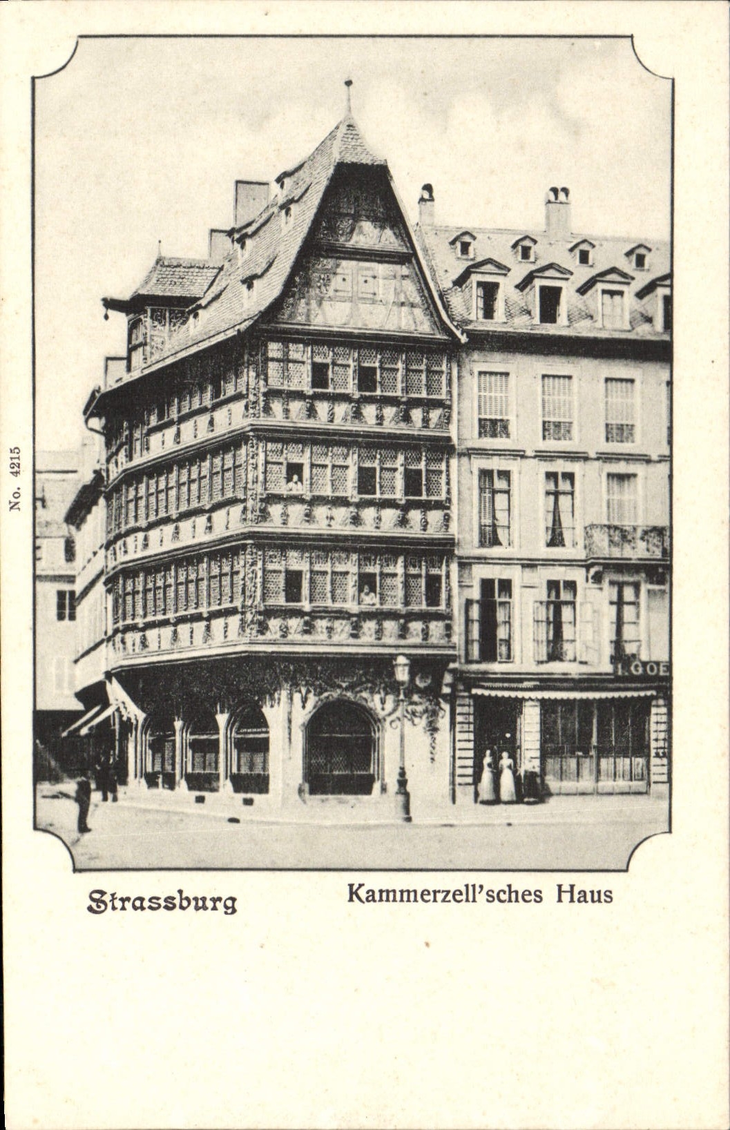 CPA Strassburg Kammerzell Sches Haus