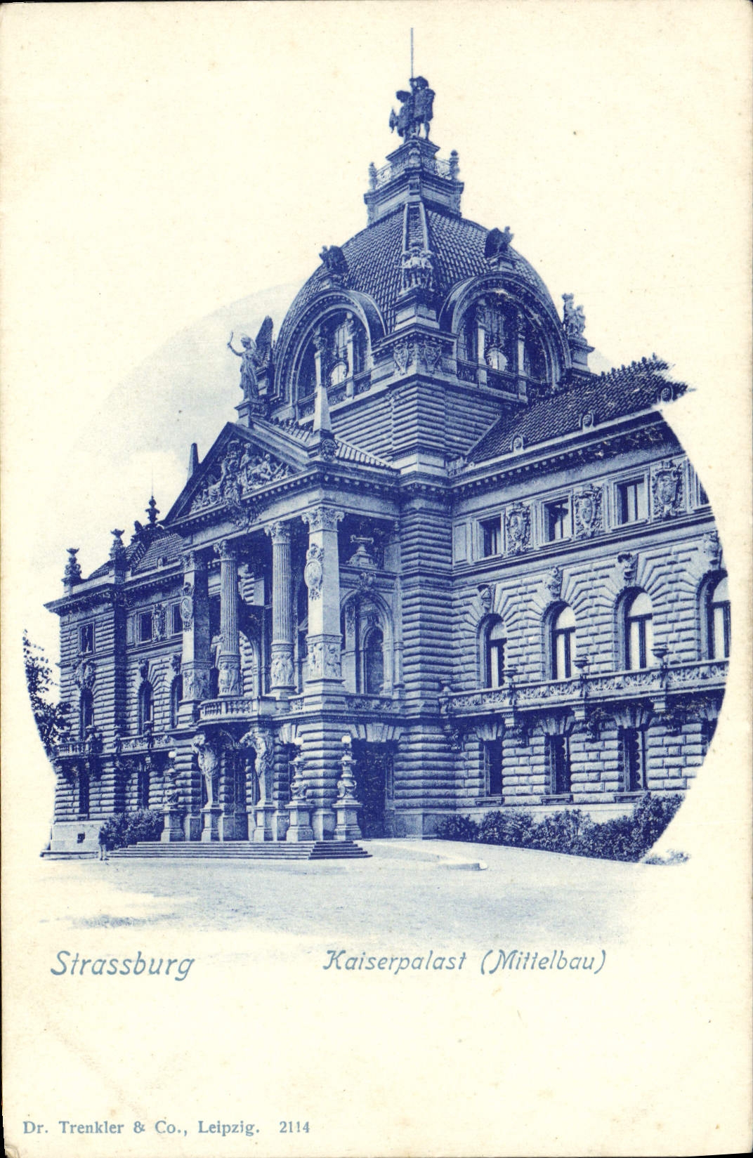 CPA Strassburg Kaiserpalast