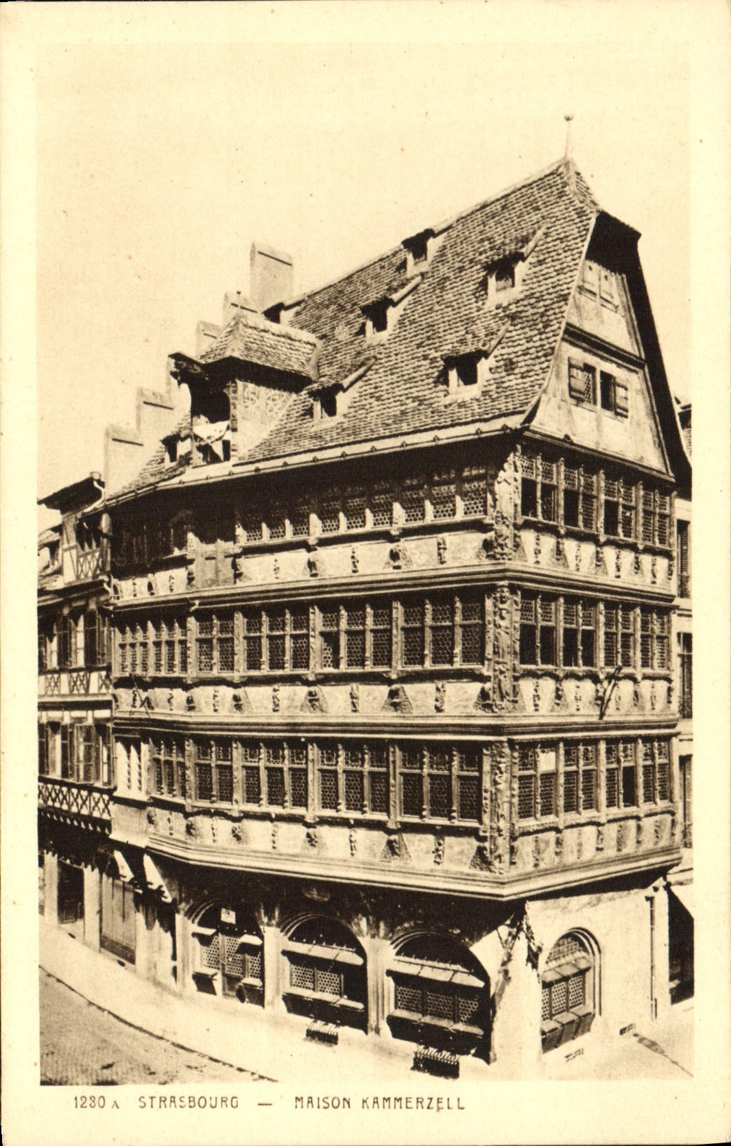 CPA strasbourg Maison Kammerzell