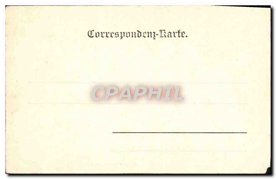 CPA Franzens Monument Prag — Verso