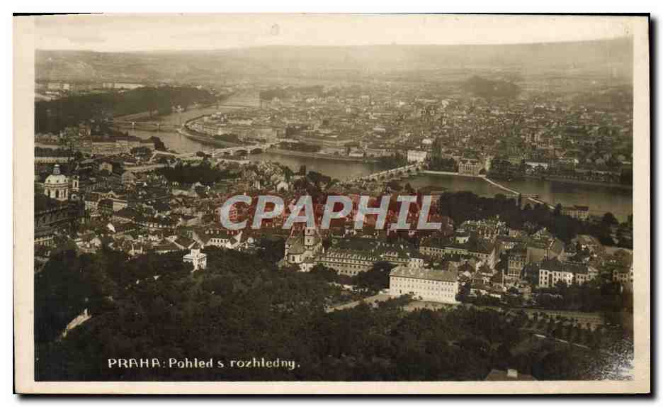 CPA Praha Pohled S Rozhledny