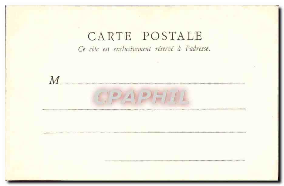 CPA Mont Dore Bains De Pieds Hall De Droite — Verso