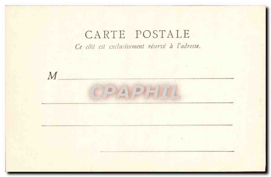 CPA Mont Dore Le Capucin — Verso
