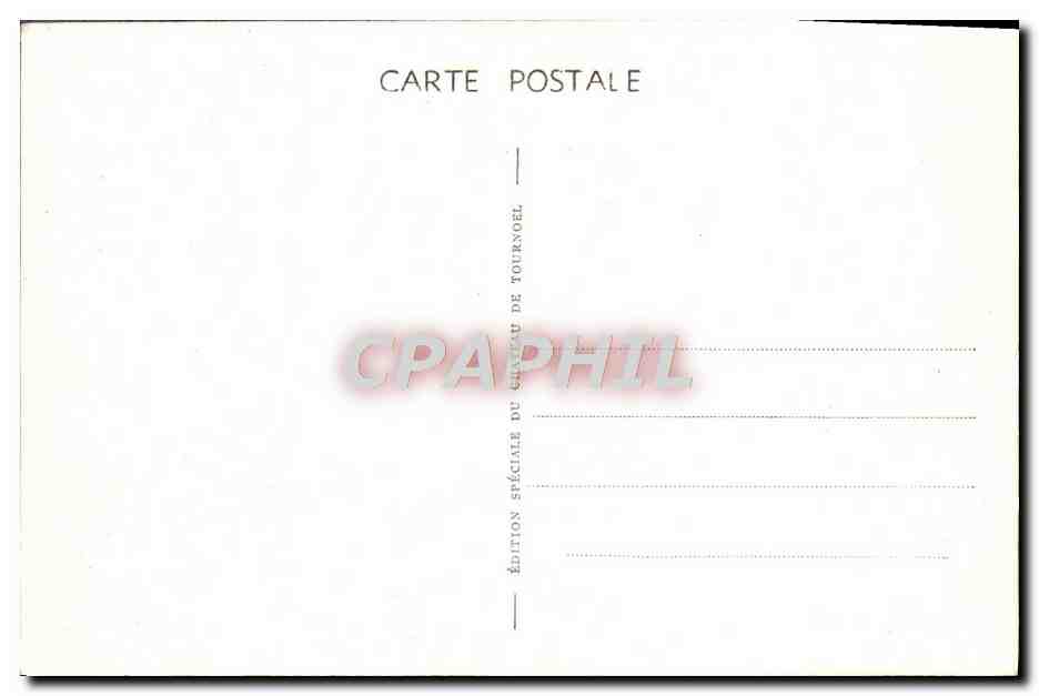 Château de TOURNOEL — Cheminée de la Salle des Gardes — L'Auvergne, n°10 — Reverso