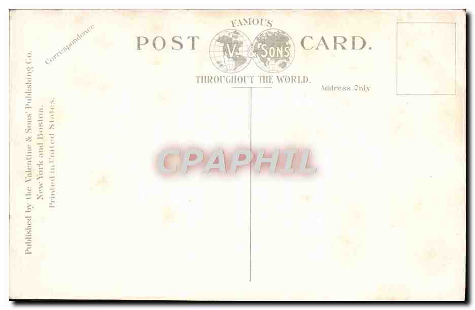 CPA Sunset Inn Sunset Park Haines falls Catskill Mountains — Back