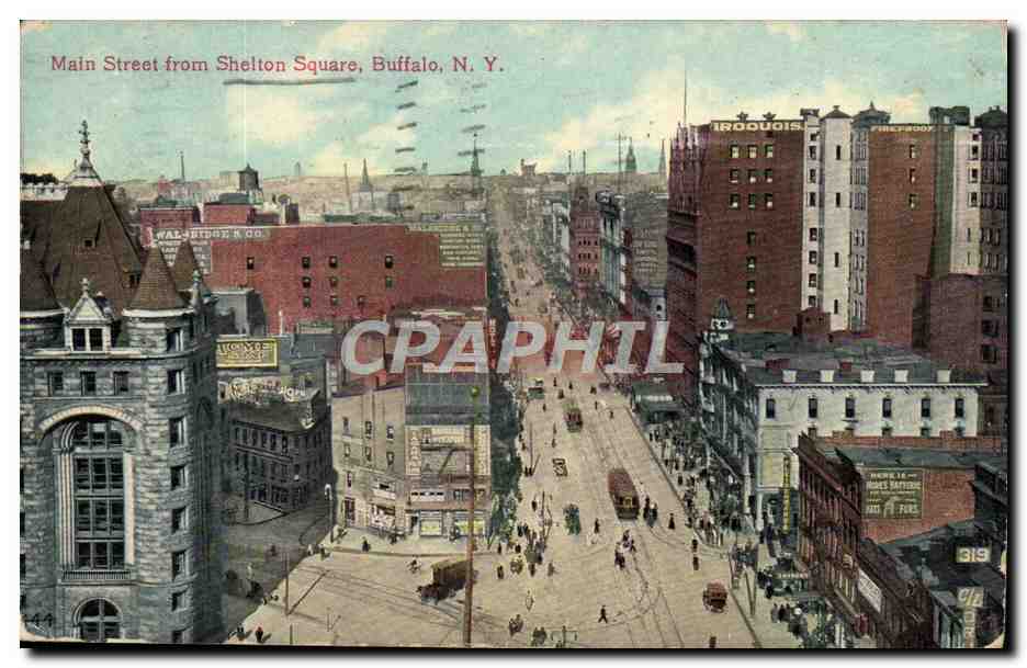 CPA Main Street from Shelton Square Buffalo