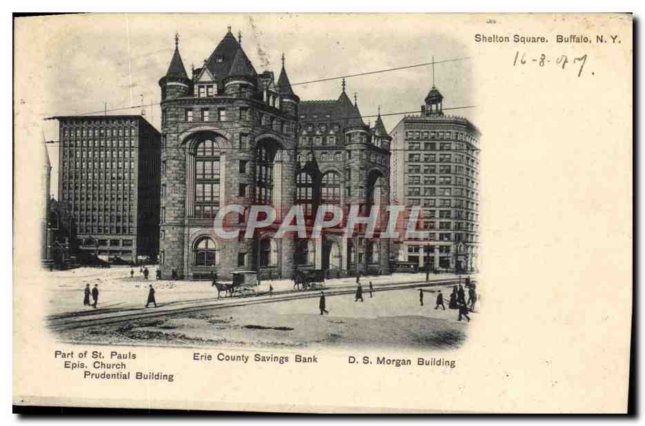 CPA Shelton Square Buffalo Erie County Savings Bank DS Morgan Building 