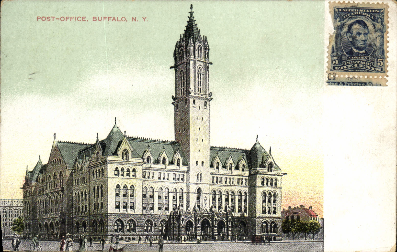 CPA Post Office Buffalo