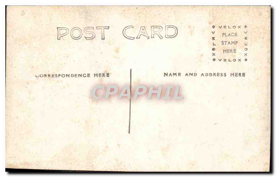 CARTE PHOTO Garrison point Hudson river NY — Rückseite