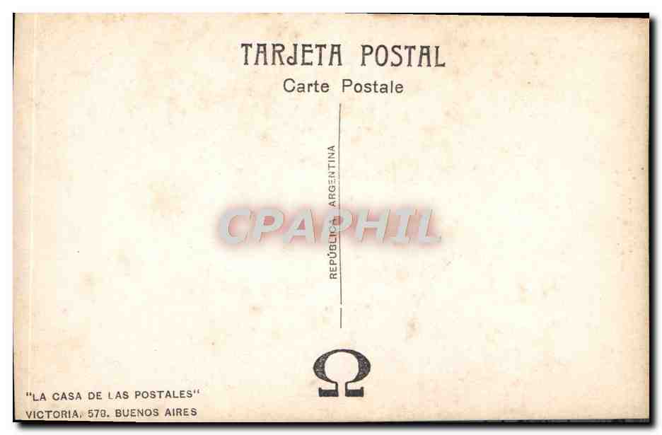 CPA Rivadavia — Rückseite