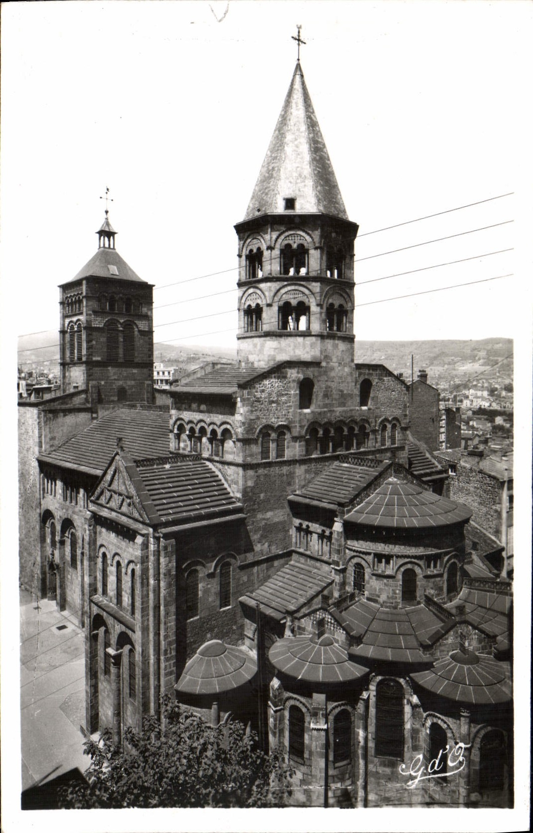 Église Notre-Dame du Port — Clermont-Ferrand — CPAPHIL 236